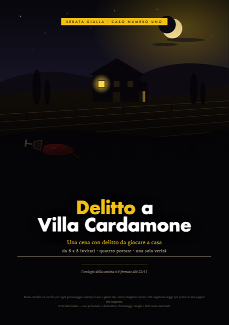 La copertina del fascicolo